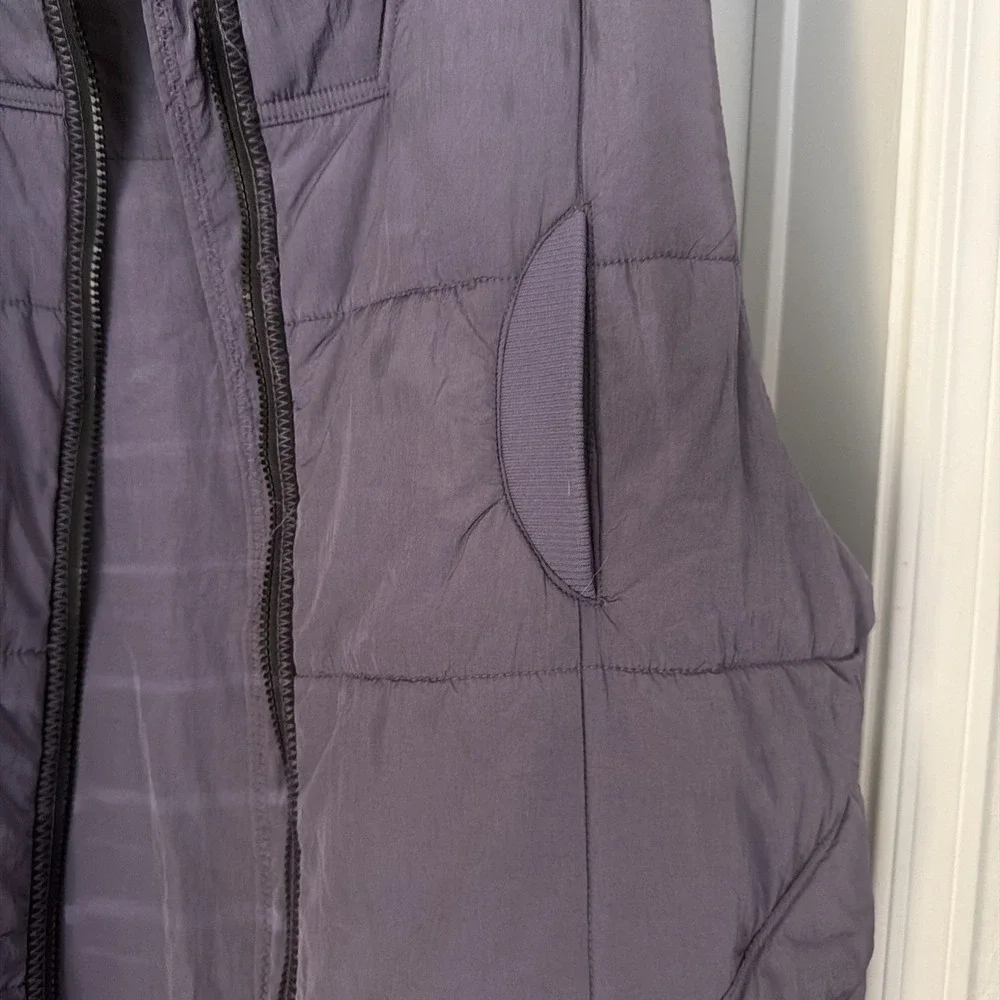 New FP Free People Movement On The Move Packable Puffer Long Vest Large/L